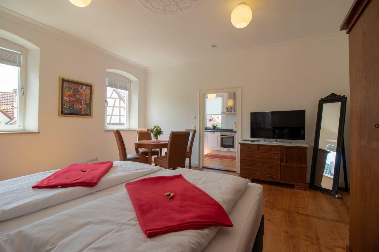 Exklusive Ferienwohnung Geisfeld Exterior foto